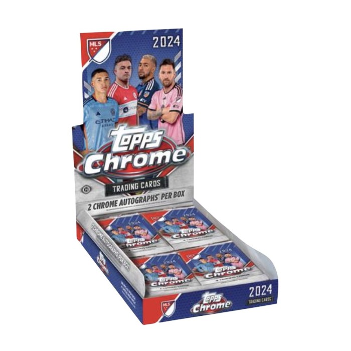 2024 Topps MLS Chrome Soccer Hobby Box