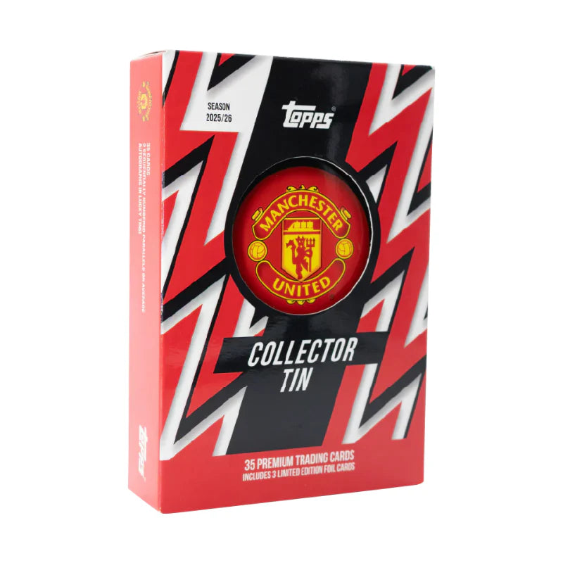 2025-26 Topps Soccer Collector Tin Manchester United