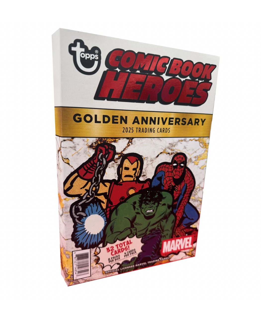 2025 Topps Marvel Comic Book Heroes 1975 Golden Anniversary Box