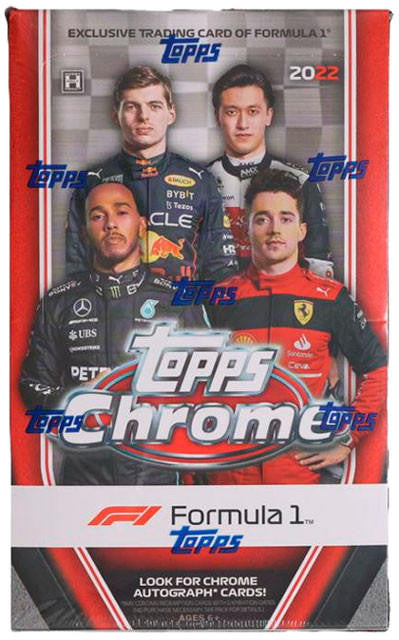 2022 Topps Chrome Formula 1 F1 Racing Hobby Box