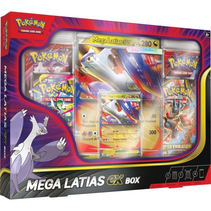 Pokemon Mega Latias ex 6-Box Case *Presale*