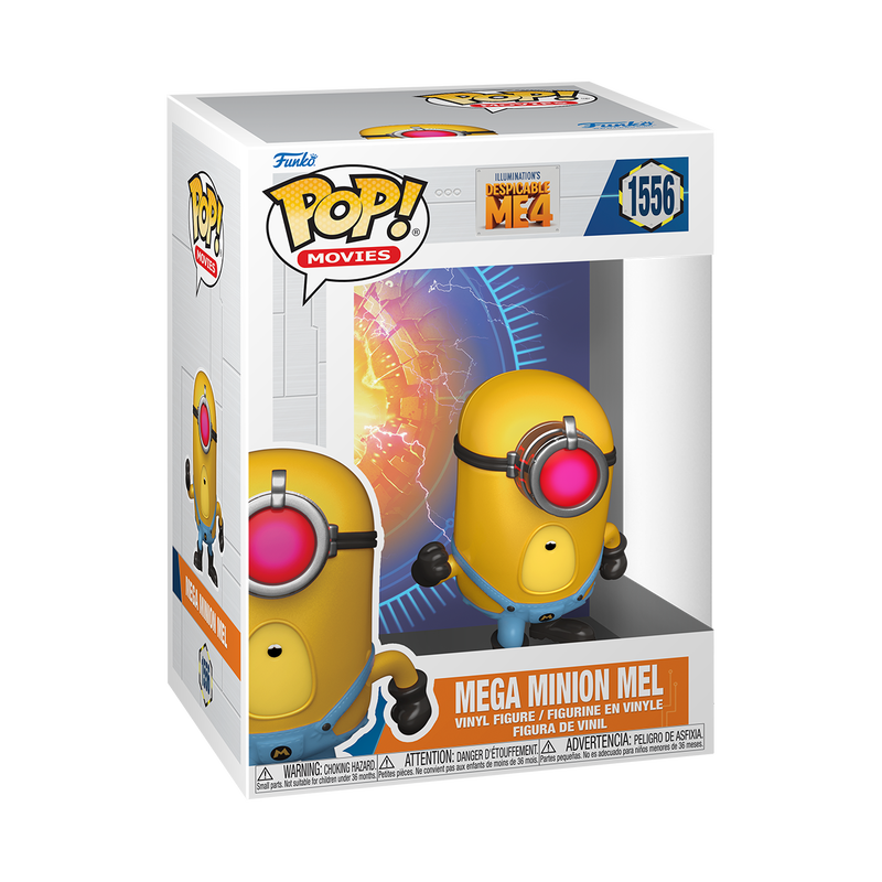 Mega Minion Mel Funko Pop Movies 1556 W/ Protector