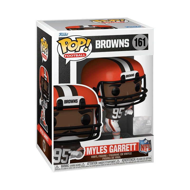 Myles Garrett Funko Pop NFL 161 W/ Protector