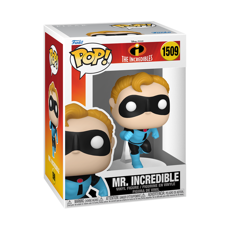 Mr. Incredible Funko Pop The Incredibles 1509 w/ Protector