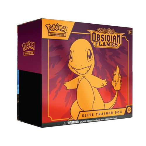 Pokemon Scarlet & Violet Obsidian Flames Elite Trainer Box