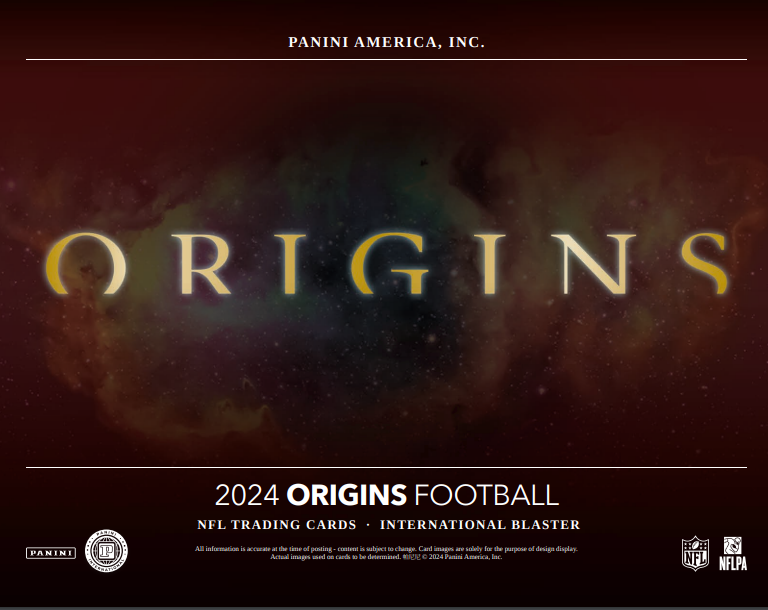 2024 Panini Origins Football International Blaster 20 Box Case