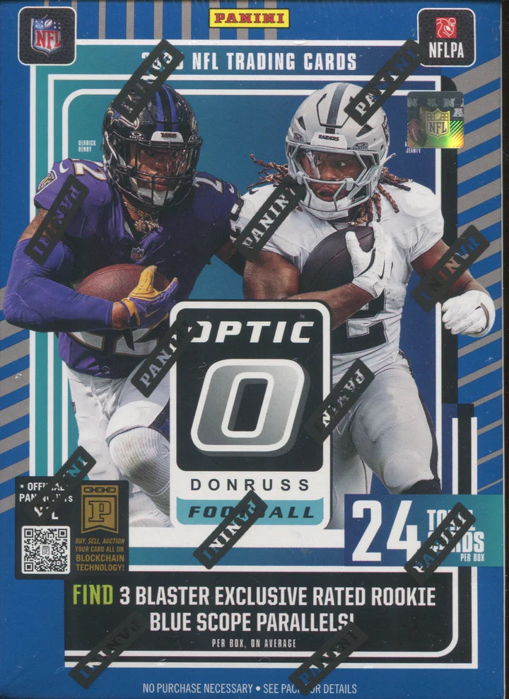2025 Panini Donruss Optic Football Blaster (Purple Shock)