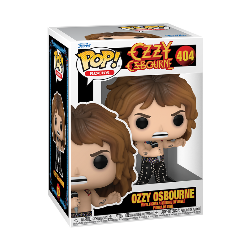 Ozzy Osbourne Shirtless (1989) 404 Funko Pop w/ Protector