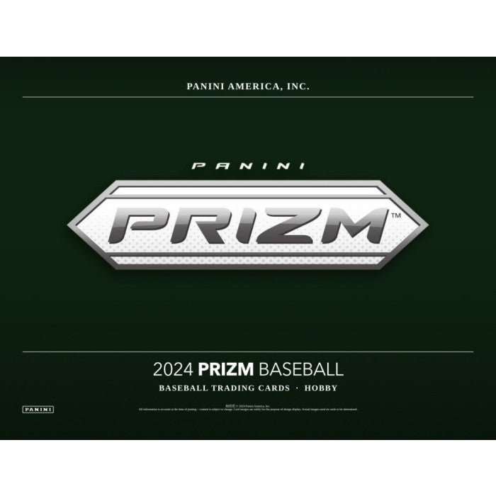 2024 Panini Prizm Baseball Hobby Box 12 Box Case