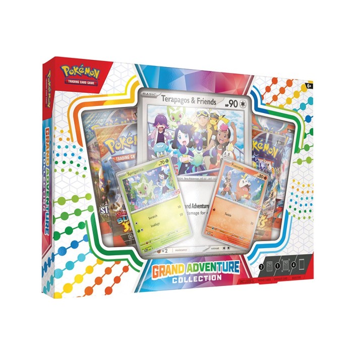 Pokemon Grand Adventure Collection 6-Box Case *Presale*