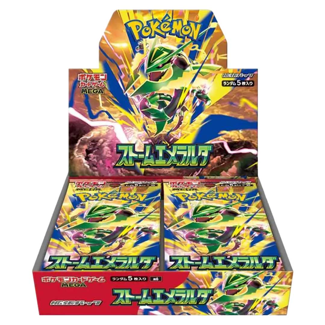 Pokemon MEGA Evolution Storm Emeralda Booster Box [JAPANESE]