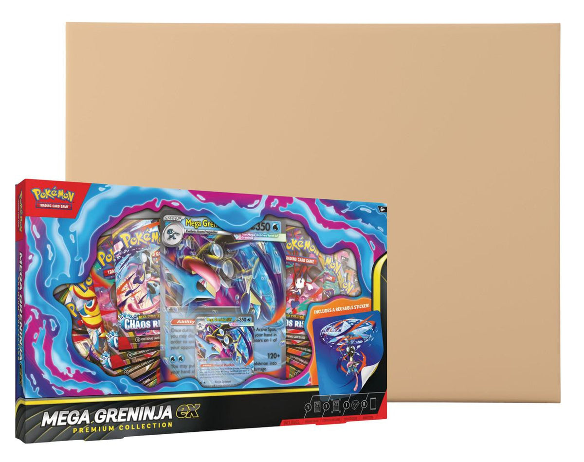 Pokemon Mega Greninja ex Premium Collection 6 Box Case *PRESALE*