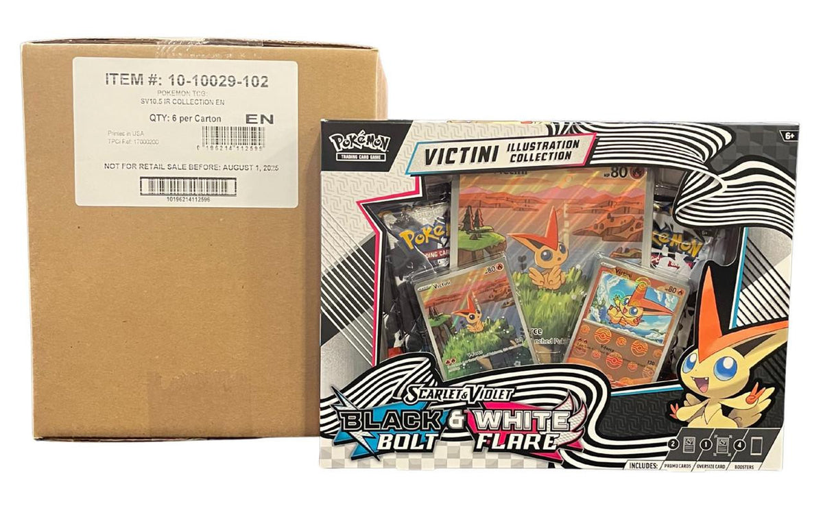 Pokemon Victini Illustration Collection 6 Box Case