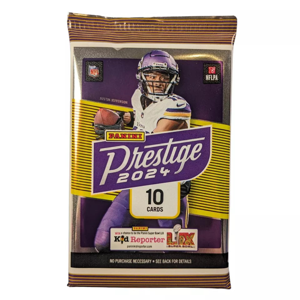 2024 Panini Prestige Football Retail Pack Pick Your Pack