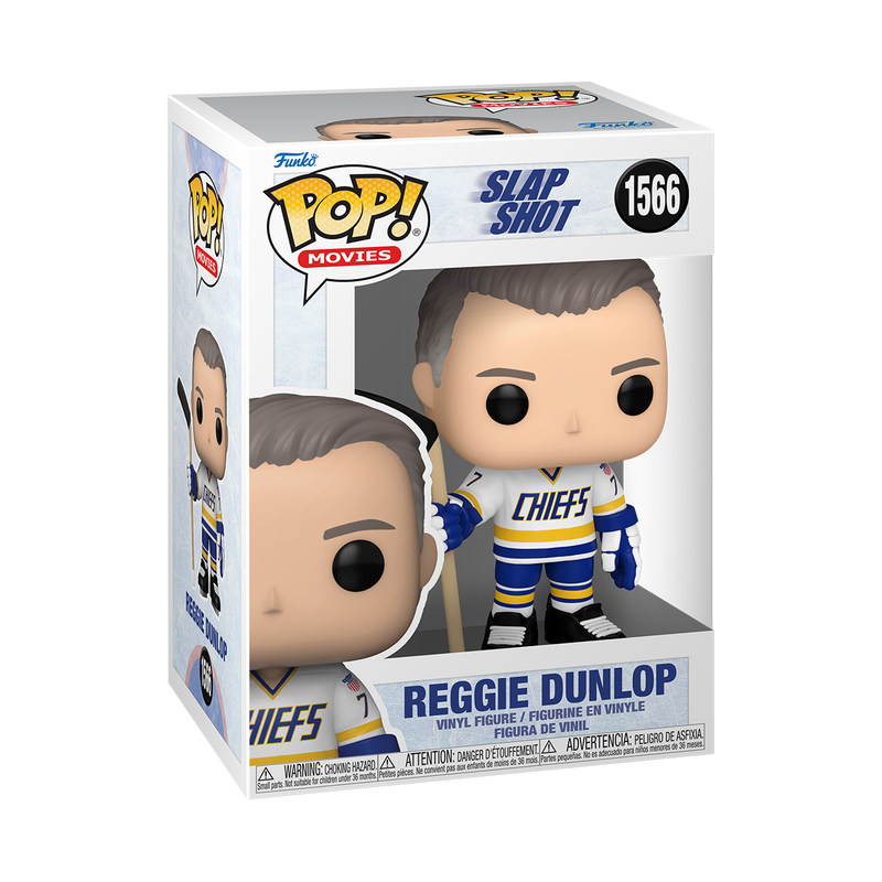 Reggie Dunlop Funko Pop Movies 1566 W/ Protector