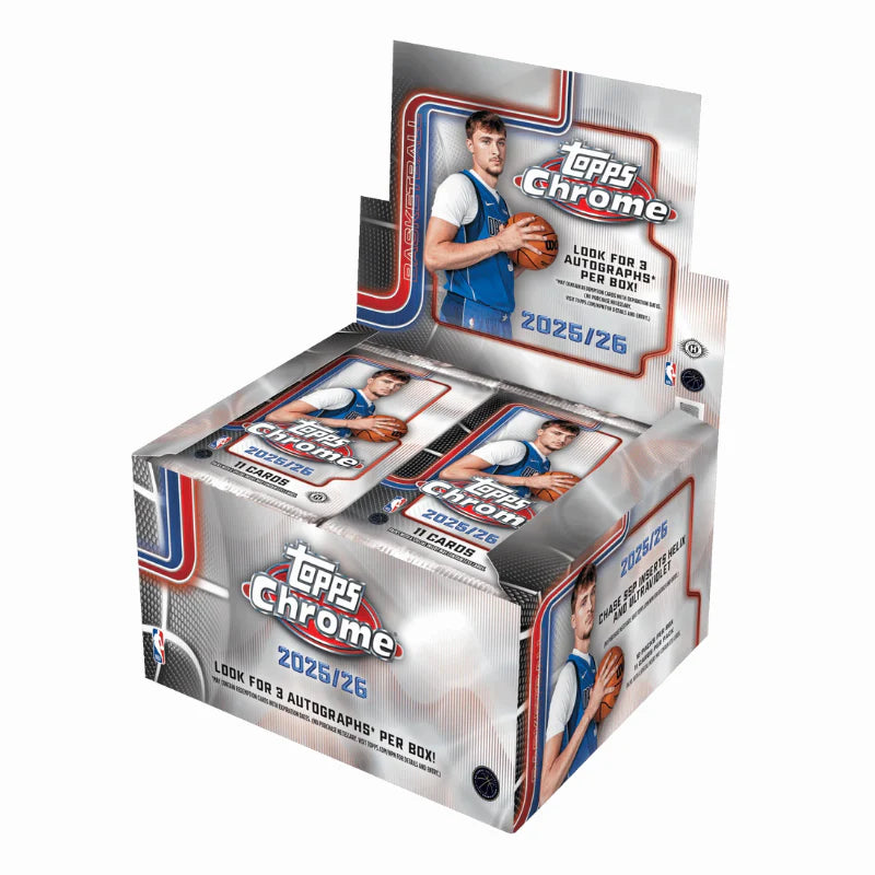 2025-26 Topps Chrome Basketball Jumbo Box