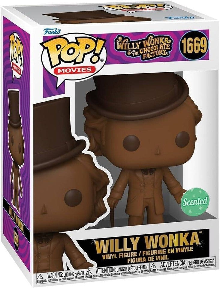 Willy Wonka (Chocolate bar) Funko Pop Movies 1669 W/ Protector