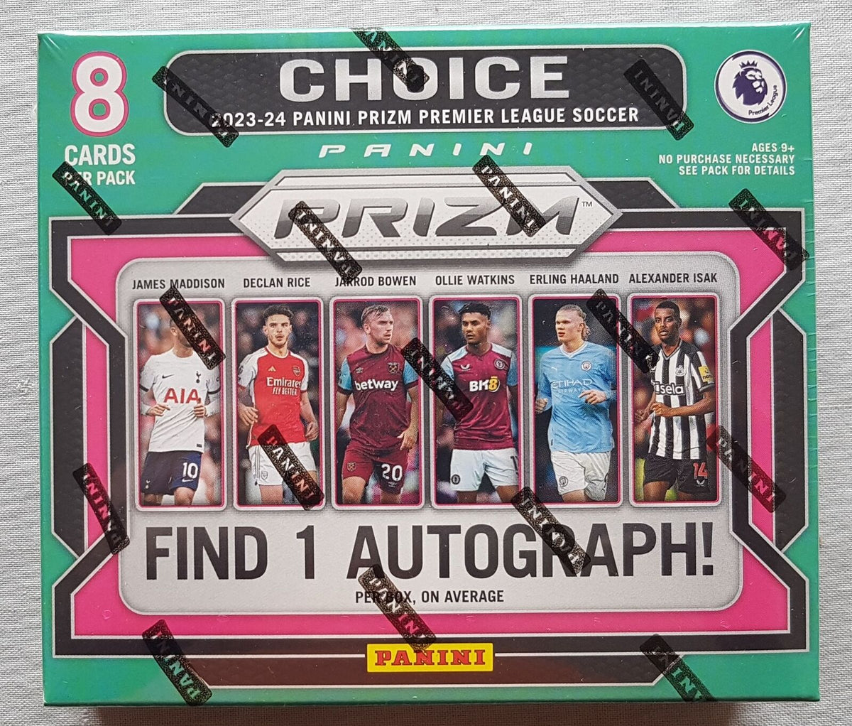 2023/24 Panini Prizm Premier League EPL Soccer Choice 20 Box Case