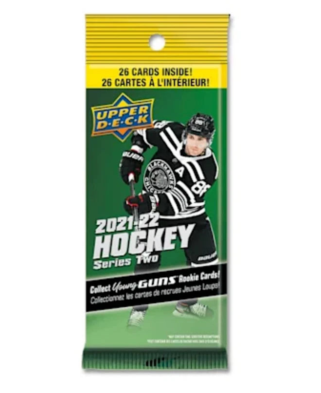 2021-22 Upper Deck Series 2 Hockey Fat Pack