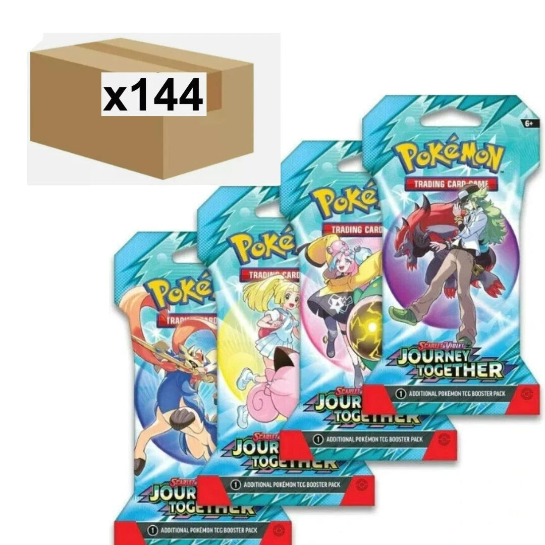 case of pokemon booster packs Pokemon: Scarlet and Violet Journey Together Sleeved Booster Pack