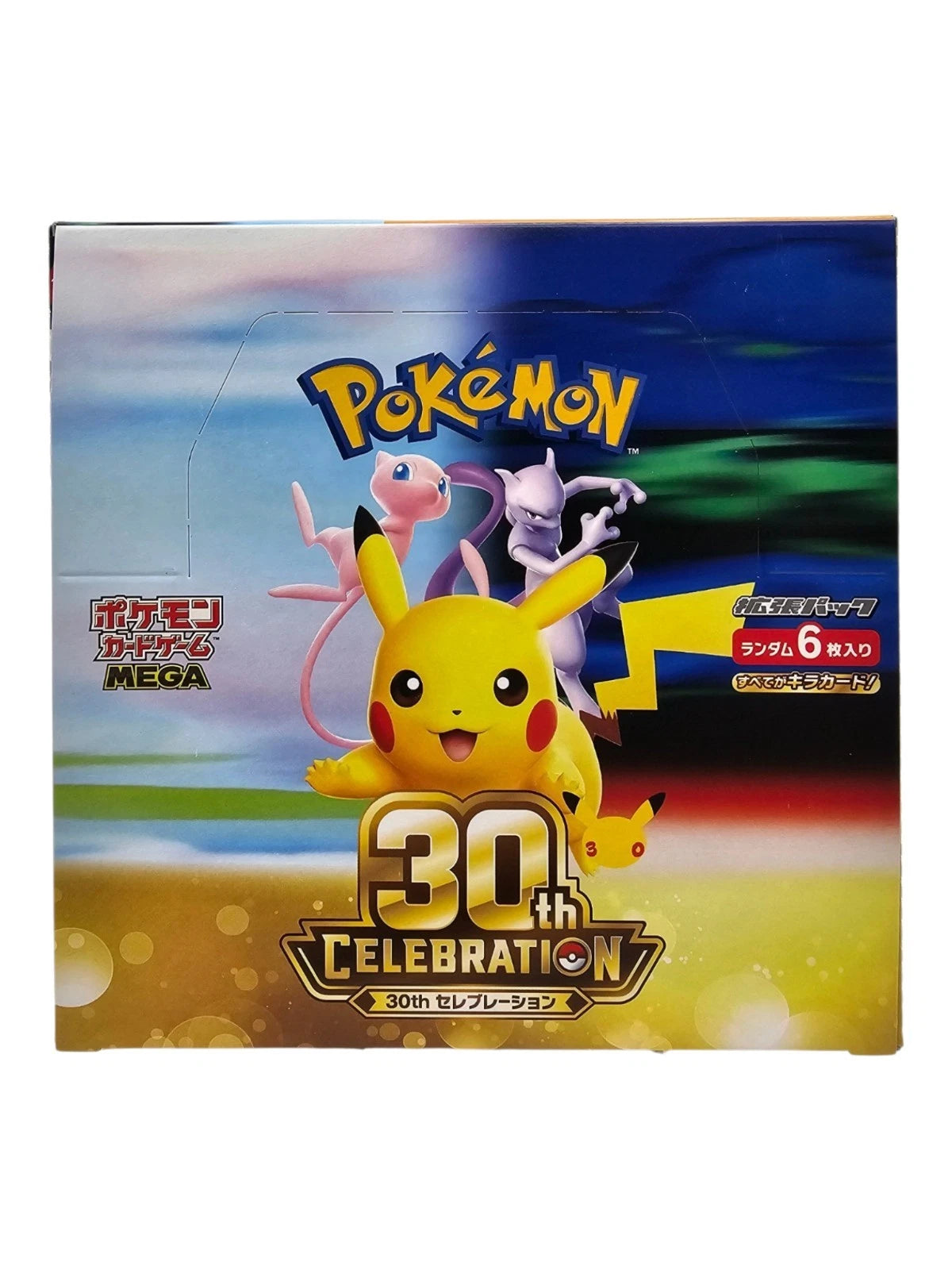 Pokémon MEGA 30th Anniversary Booster Box M6a Japanese