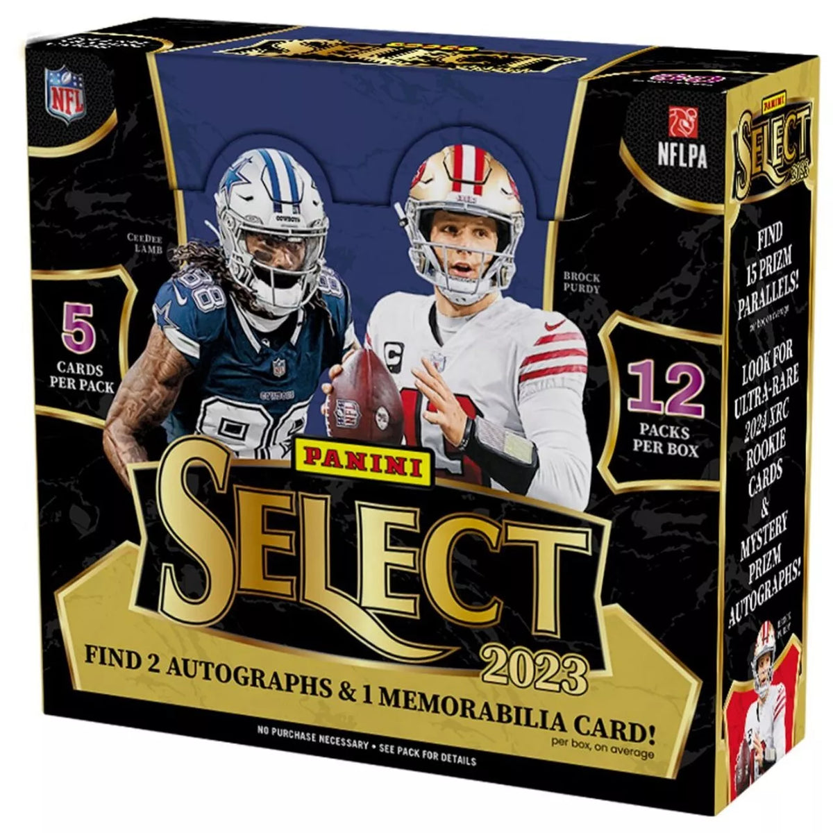 2023 Panini Select Football 12 Hobby Box Case