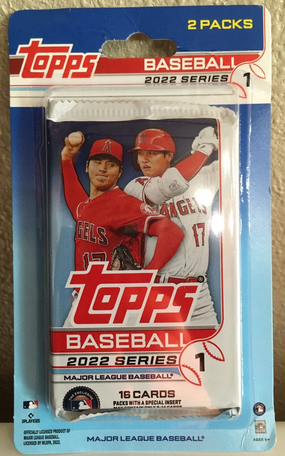 2022 Topps Baseball Series 1 Blister 2-Pack