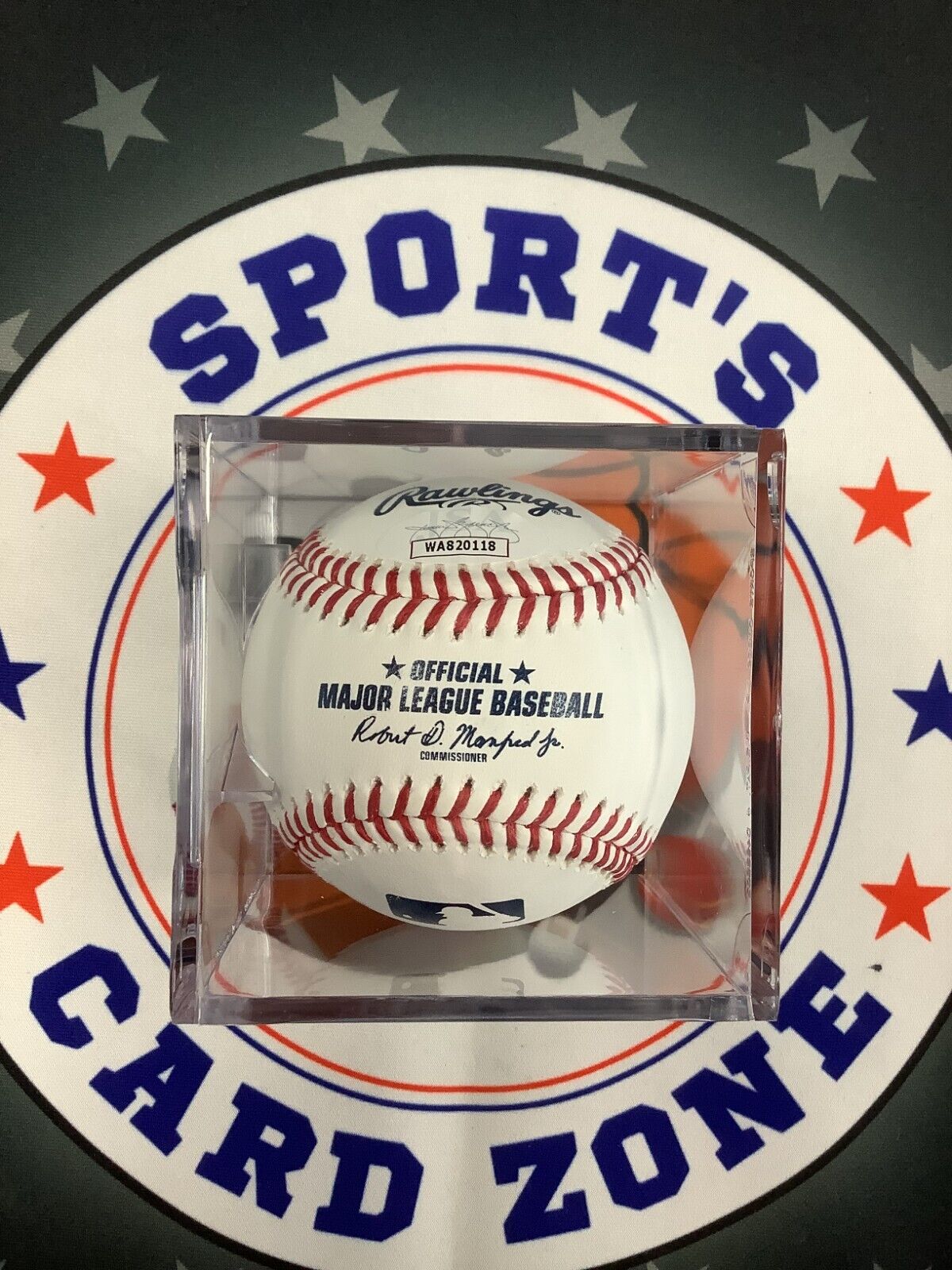 Andre Dawson Autographed Baseball The Hawk Inscription JSA COA