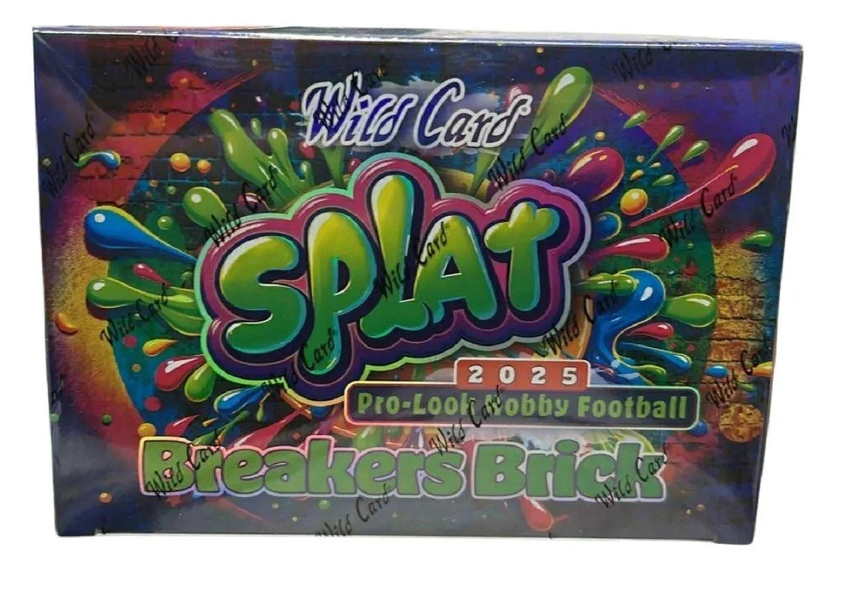 2025 Wild Card Splat Football Breakers Brick Pack