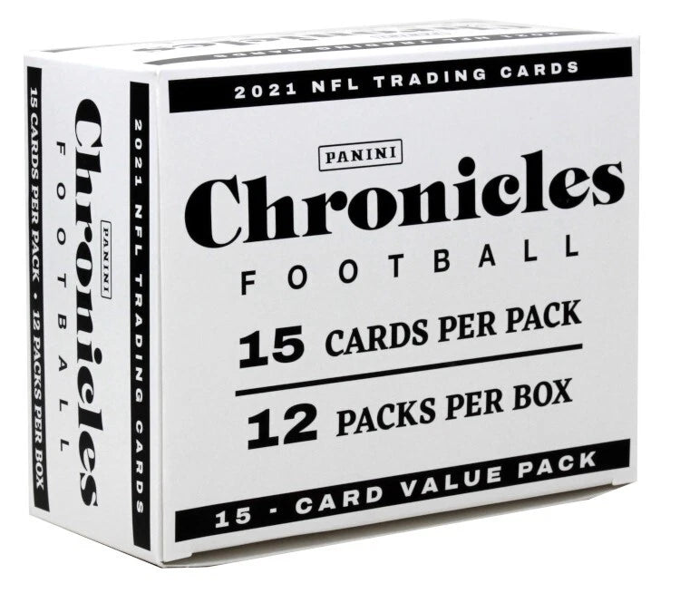 2021 Panini Chronicles Football 12 Fat Pack Box