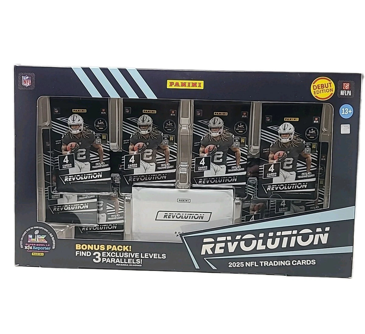 2025 Panini Revolution Football Sam's Club Bundle