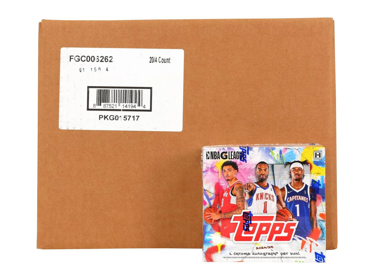 2024-25 Topps G-League Basketball Hobby Box 20-Box Case