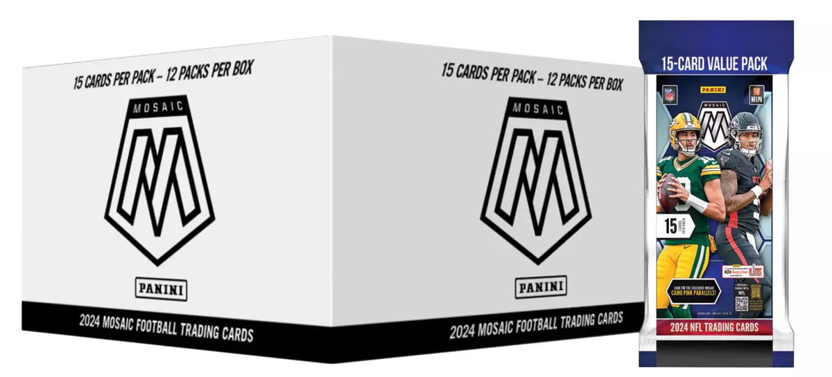 2024 Panini Mosaic Football 12 Fat Pack Box