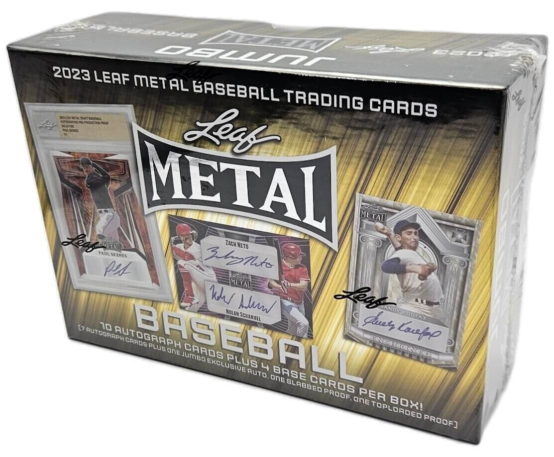 2023 Leaf Metal Draft Baseball Jumbo Box