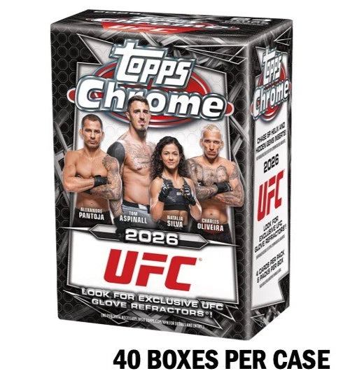 2026 Topps Chrome UFC Blaster 40 Box Case
