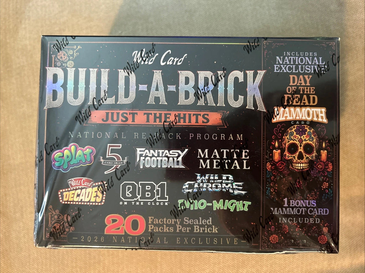 2026 Wild Card National Build a Brick Breakers Brick
