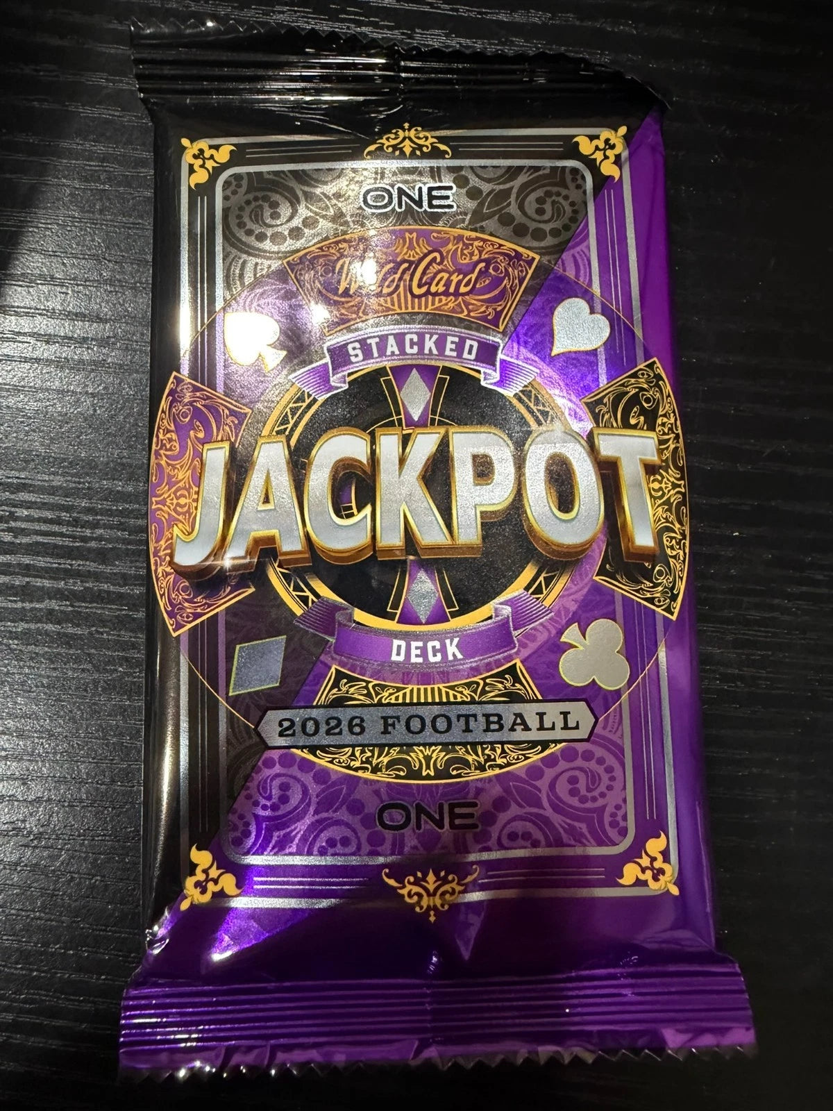 2026 Wild Card 5 Card Draw Stacked Deck Jackpot Edition 1 of 1 Pack