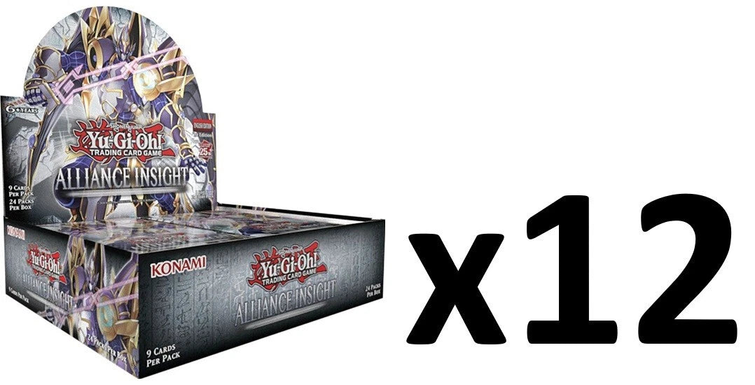 Yu-Gi-Oh! Alliance Insight Booster 12 Box Case