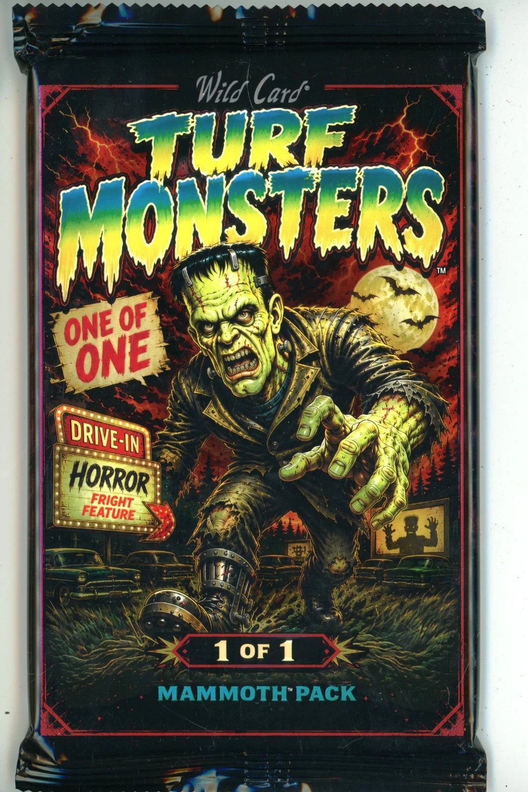 2026 Wild Card Haunted Hits Turf Monsters Mammoth 1/1 Pack