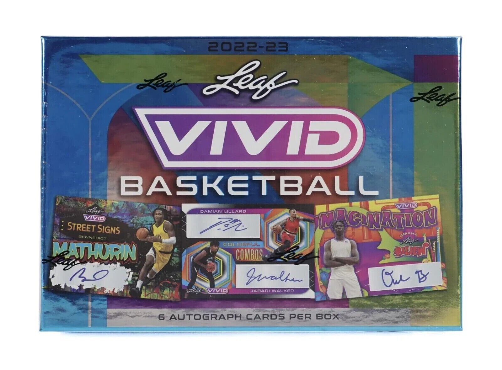 2022/23 Leaf Vivid Basketball 12 Box Case