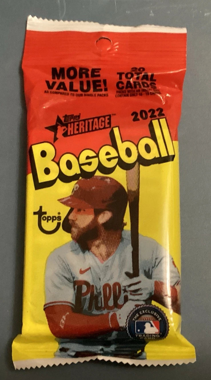 2022 Topps Heritage Baseball Fat Pack