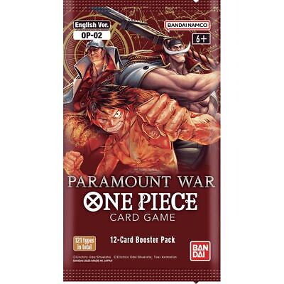 One Piece Paramount War Booster Pack Pick Your Pack