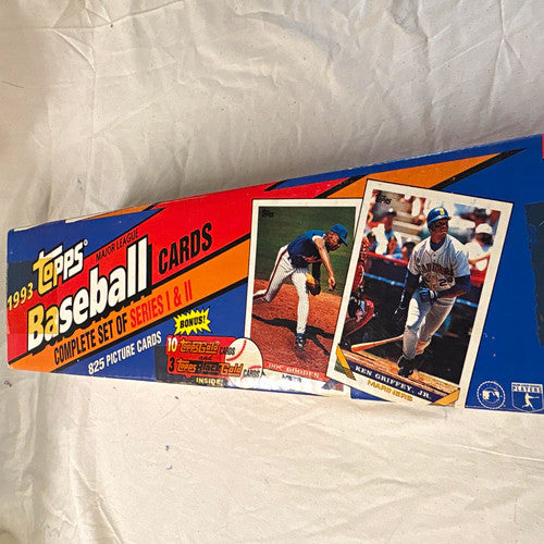 1993 Topps Major League Baseball Complete Set Series 1 & 2 (Unsealed)