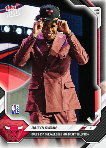 2026 Topps Now Dailyn Swain NBA Draft #DSWA