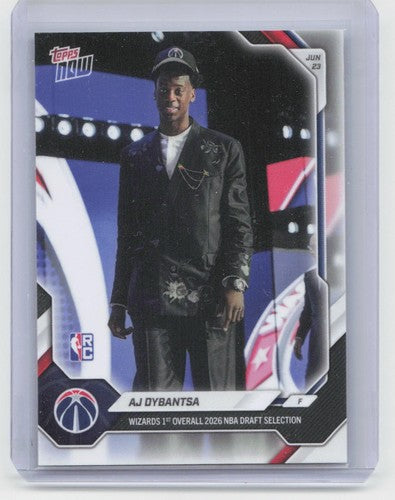 2026 Topps Now AJ Dybansta NBA Draft #ADYB