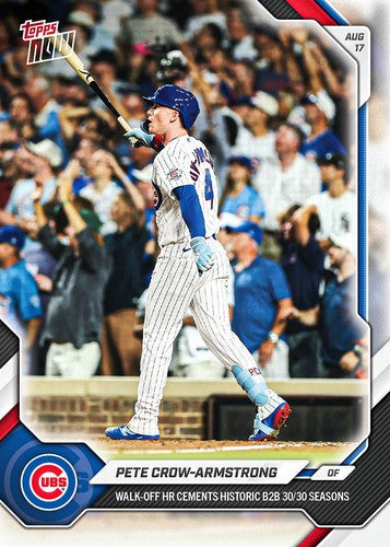 2026 Topps Now Pete Crow-Armstrong 30/30 Season No. 563