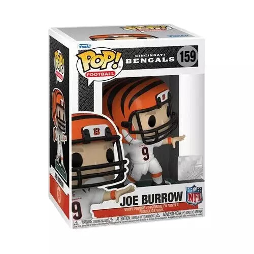 Joe Burrow (Away Uniform) Funko Pop NFL 159 w/ Protector