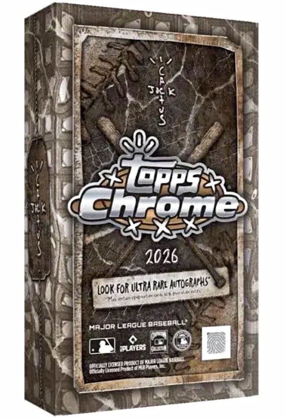 2026 Topps Chrome x Cactus Jack Fanatics Fest NYC Travis Scott Edition Baseball Box