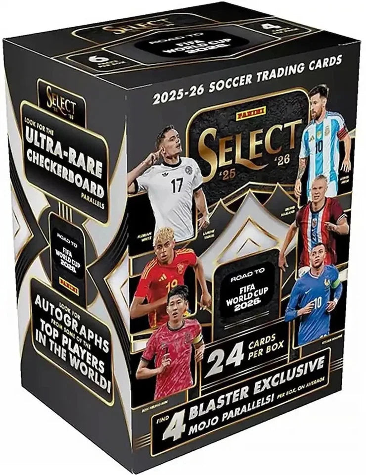 2026 Panini Select Road to World Cup Soccer Blaster 20 Box Case