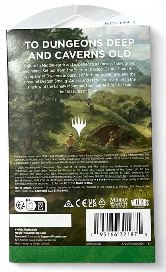 Magic The Gathering The Hobbit Play Booster Sleeved Pack